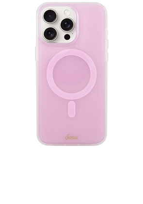 Sonix Magsafe Compatible Iphone 15 Pro Max Case in Pink.