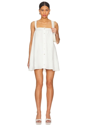 Tularosa Asa Mini Dress in White. Size M, S, XL, XS.