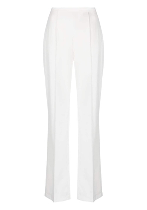 STYLAND high-waisted straight-leg trousers - White