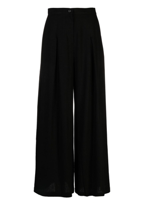 Atu Body Couture x Tessitura wide-leg trousers - Black