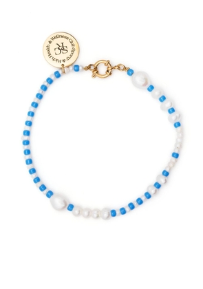 Sporty & Rich SRHWC bead bracelet - Blue