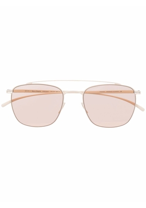 Mykita x Maison Margiela pilot-frame sunglasses - Neutrals