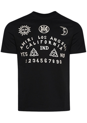AMIRI Ouija Board print T-shirt - Black