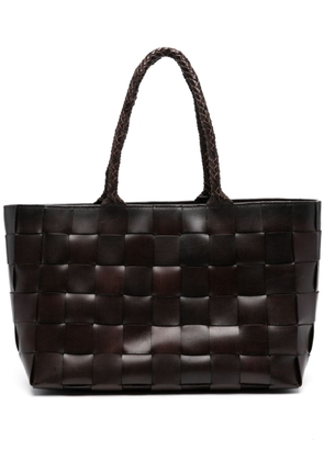 DRAGON DIFFUSION Japan leather tote bag - Brown