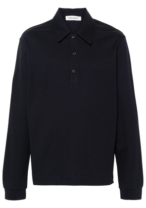 OUR LEGACY long-sleeves polo shirt - Blue