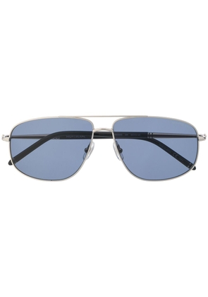 Montblanc MB0069S pilot-frame sunglasses - Silver
