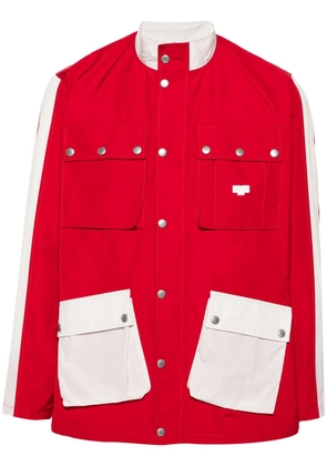 FURSAC colourblock zip-up jacket - Red