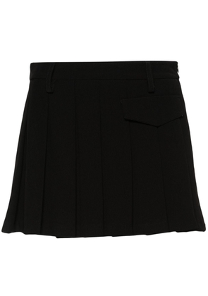 Blanca Vita Guara pleated miniskirt - Black