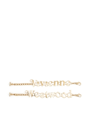 Vivienne Westwood Raimunda Twin bracelet set (set of two) - Gold