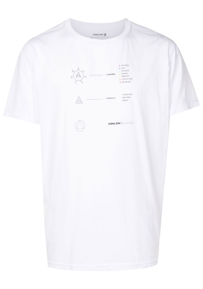 Osklen graphic-print short-sleeve T-shirt - White
