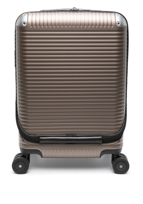 FPM Milano Spinner 53 front-pocket luggage - Brown