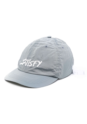 Satisfy logo-embroidered baseball cap - Grey