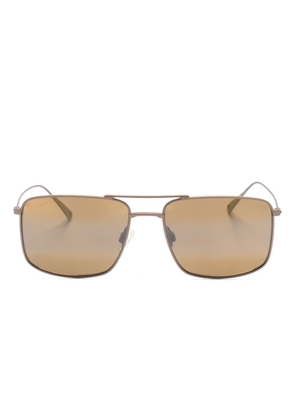 Maui Jim Aeko square-frame sunglasses - Gold