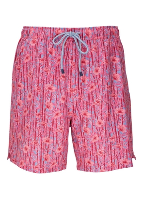 Peter Millar floral-print swim shorts - Pink