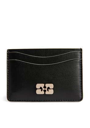 Ganni Recycled Leather Bou Card Holder