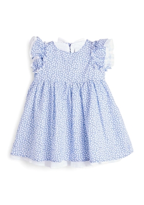 Il Gufo Cotton Floral Print Dress (6-18 Months)