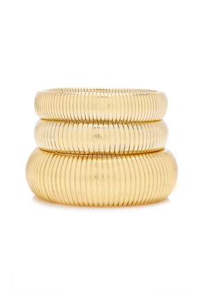 Ben-Amun - Exclusive Cobra 24K Gold-Plated Bracelet Set - Gold - OS - Moda Operandi - Gifts For Her