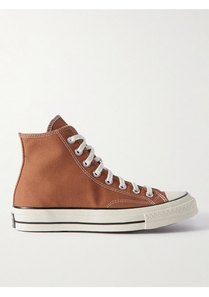 Converse - Chuck 70 Canvas High-Top Sneakers - Men - Brown - UK 5