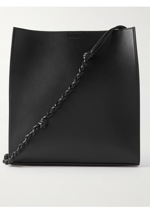 Jil Sander - Tangle Medium Leather Messenger Bag - Men - Black