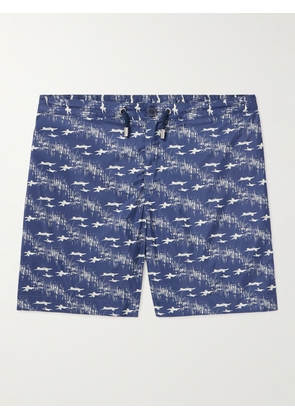 Orlebar Brown - Bulldog Mid-Length Printed Swim Shorts - Men - Blue - UK/US 28