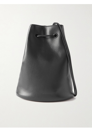 Jil Sander - Leather Bucket Bag - Men - Black