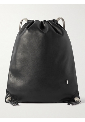Rick Owens - Embellished Full-Grain Leather Backpack - Men - Black