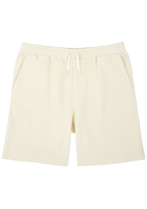 Che Dapper Bouclé Cotton Shorts - Cream - M