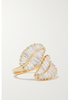 Anita Ko - Palm Leaf 18-karat Gold Diamond Ring - 6,7
