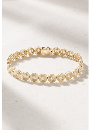 Sydney Evan - 14-karat Gold Diamond Tennis Bracelet - One size