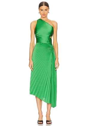 A.L.C. Dahlia Dress in Green. Size 12, 2, 4, 6, 8.