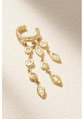 Jacquie Aiche - 14-karat Gold Diamond Ear Cuff - One size