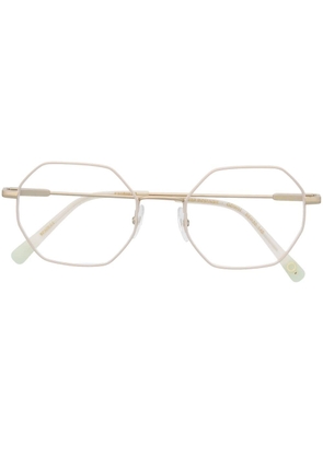 Etnia Barcelona Times Square round-frame glasses - Neutrals