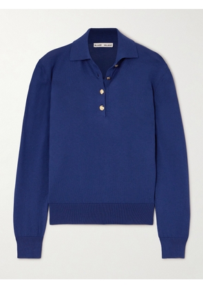 Blazé Milano - Alegria Silk And Cotton-blend Sweater - Blue - 00,0,1,2,3,4