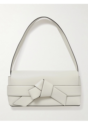 Acne Studios - Knotted Leather Shoulder Bag - White - One size