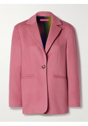 The Elder Statesman - Cashmere And Wool-blend Blazer - Pink - US2,US4,US6