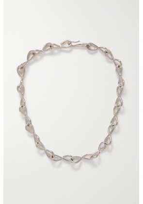 Loren Stewart - Figure Eight Sterling Silver Necklace - One size
