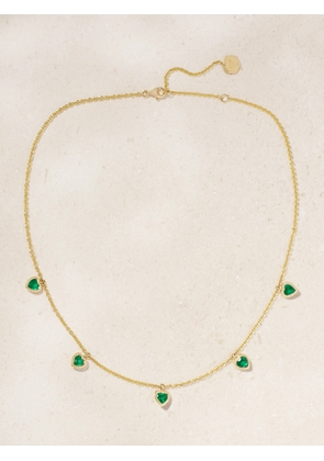 SHAY - 18-karat Gold Emerald Necklace - Green - One size