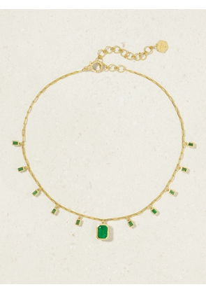 SHAY - 18-karat Emerald Choker - Green - One size