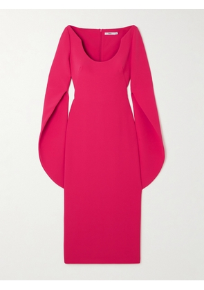 Safiyaa - Evera Stretch-crepe Midi Dress - Pink - FR34,FR36,FR38,FR40,FR42,FR44