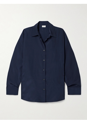 Dries Van Noten - Crepe De Chine Shirt - Blue - x small,small,medium,large