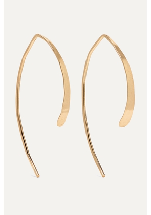 Melissa Joy Manning - Wishbone 14-karat Gold Earrings - One size