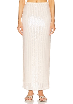 LPA Paradisa Skirt in Cream. Size M, S, XL, XXS.