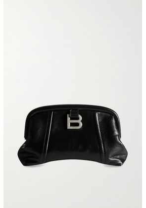 Balenciaga - Frame Xs Leather Clutch - Black - One size