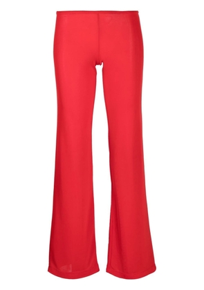 Dolce & Gabbana Pre-Owned 2000s straight-leg trousers - Red