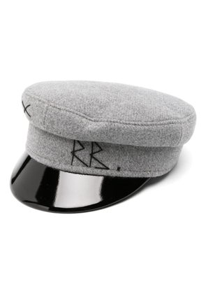 Ruslan Baginskiy Baker Boy wool beret - Grey