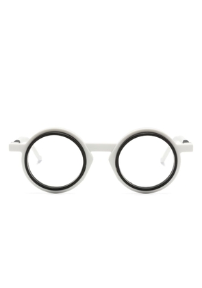 VAVA Eyewear WL0041 round-frame glasses - White