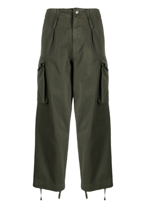Merci straight-leg cargo trousers - Green
