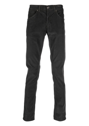 DONDUP corduroy slim-leg trousers - Grey