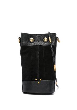 Jérôme Dreyfuss mini Ben leather crossbody bag - Black