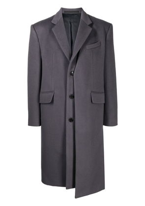 SONGZIO layered single-breasted coat - Grey